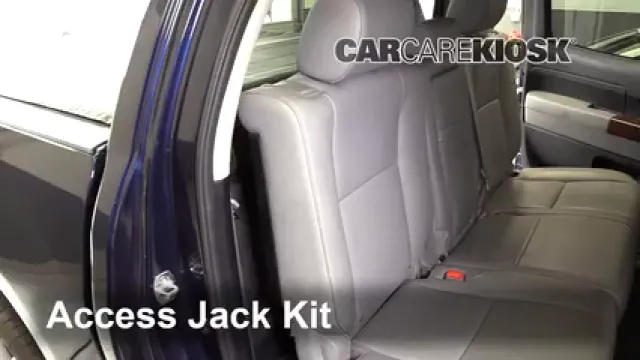 2012 Toyota Tundra Limited 5.7L V8 Crew Cab Pickup Jack Up Car Use Your Jack to Raise Your Car